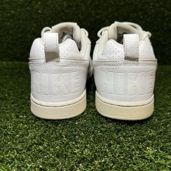 Size 10.5 - Nike Court Borough Low Triple White - Picture 5 of 7